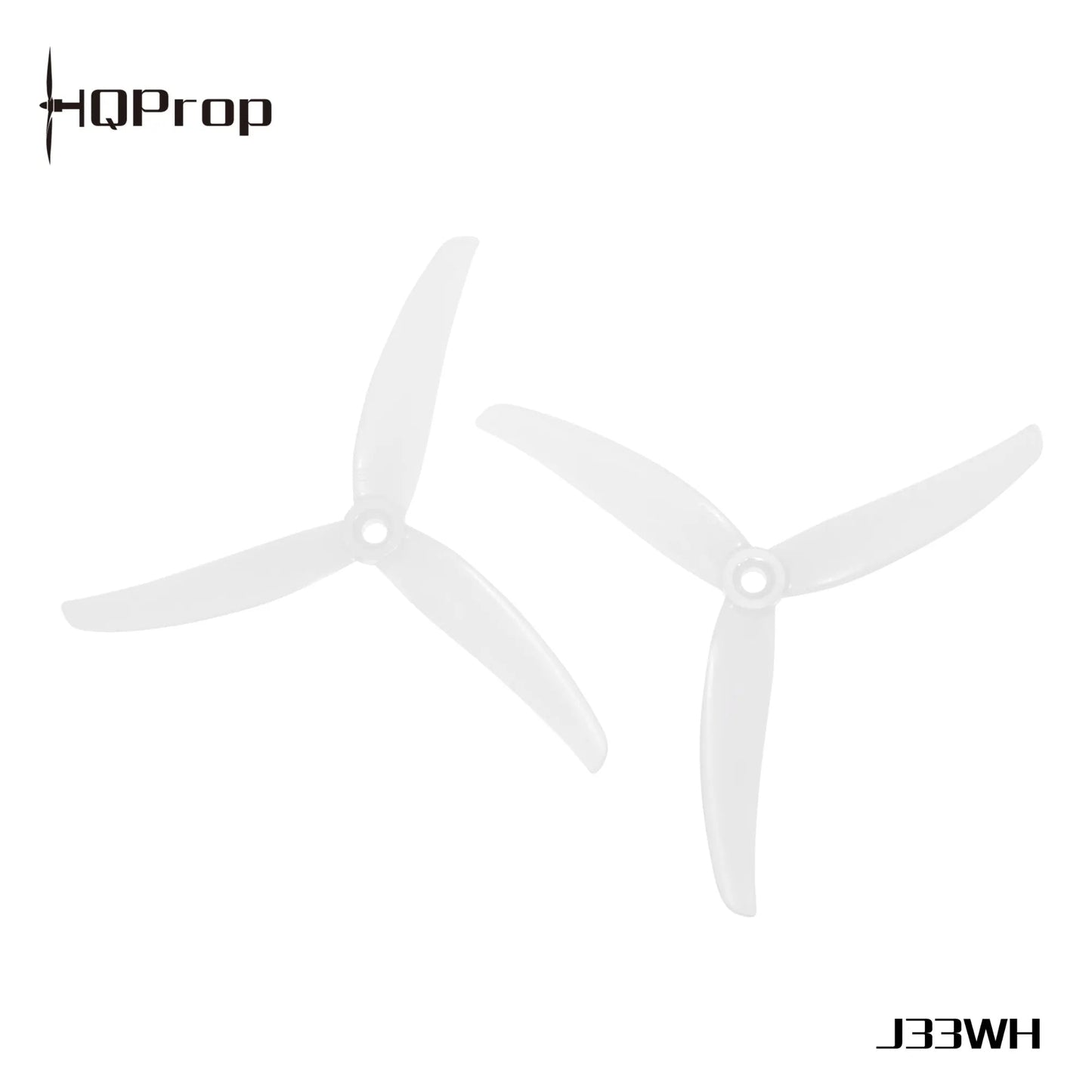 HqProp J33 Freestyle 4.9x3.3x3 (2 Forward, 2 Reverse) (White)