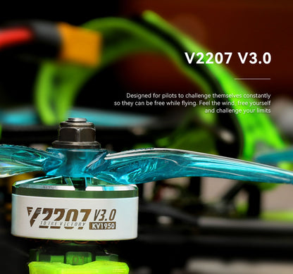 T-Motor Windrunner Velox 2307 1950Kv Green 6S Motor