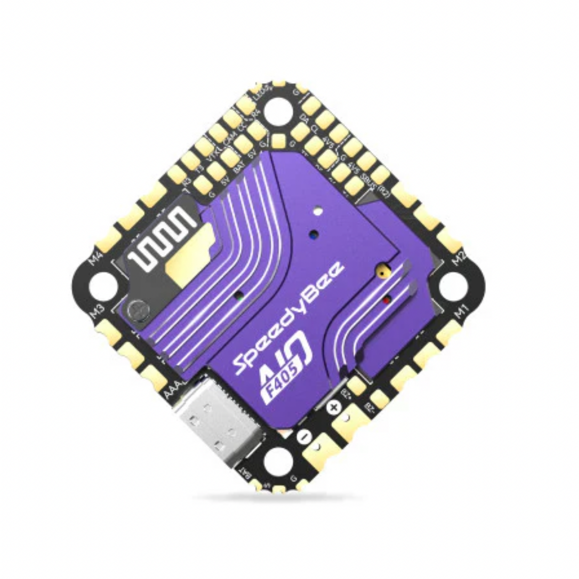 Speedybee F405 AIO 40A 25x25mm Flight Controller for FPV Freestyle Drones