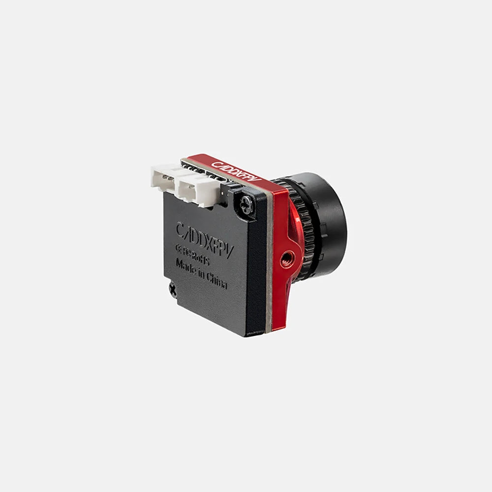 Caddx Ratel 2 (Red) 1/1.8 Inch Starlight 1200TVL 2.1mm Lens FOV 165° NTSC/PAL 16:9/4:3 FPV Camera Switchable